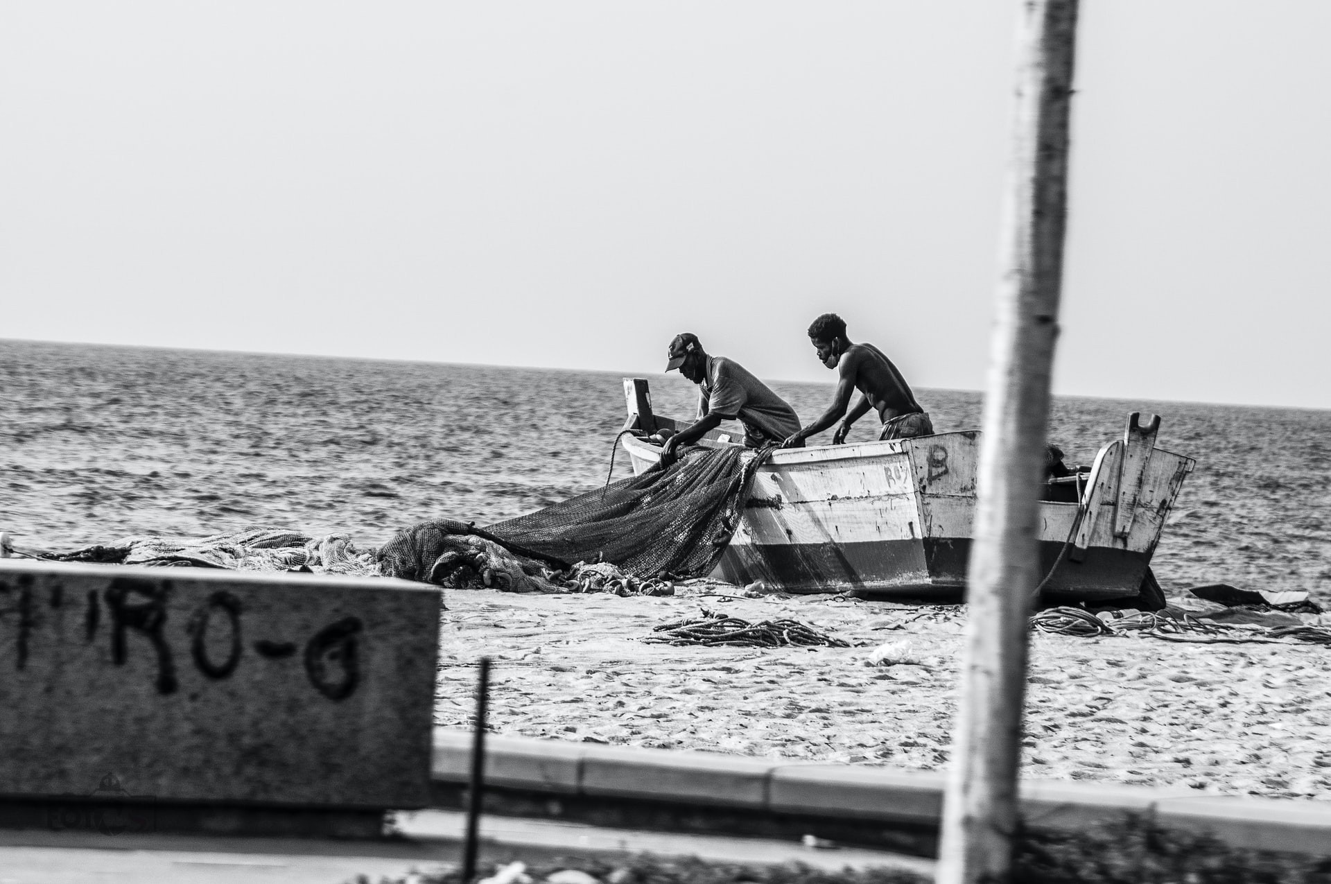 Fisherman in Angola
